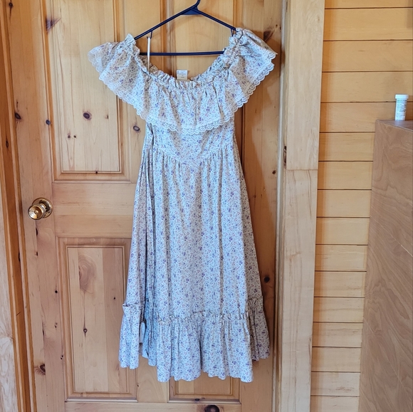 Gunne Sax Floral Dress - Picture 5 of 9